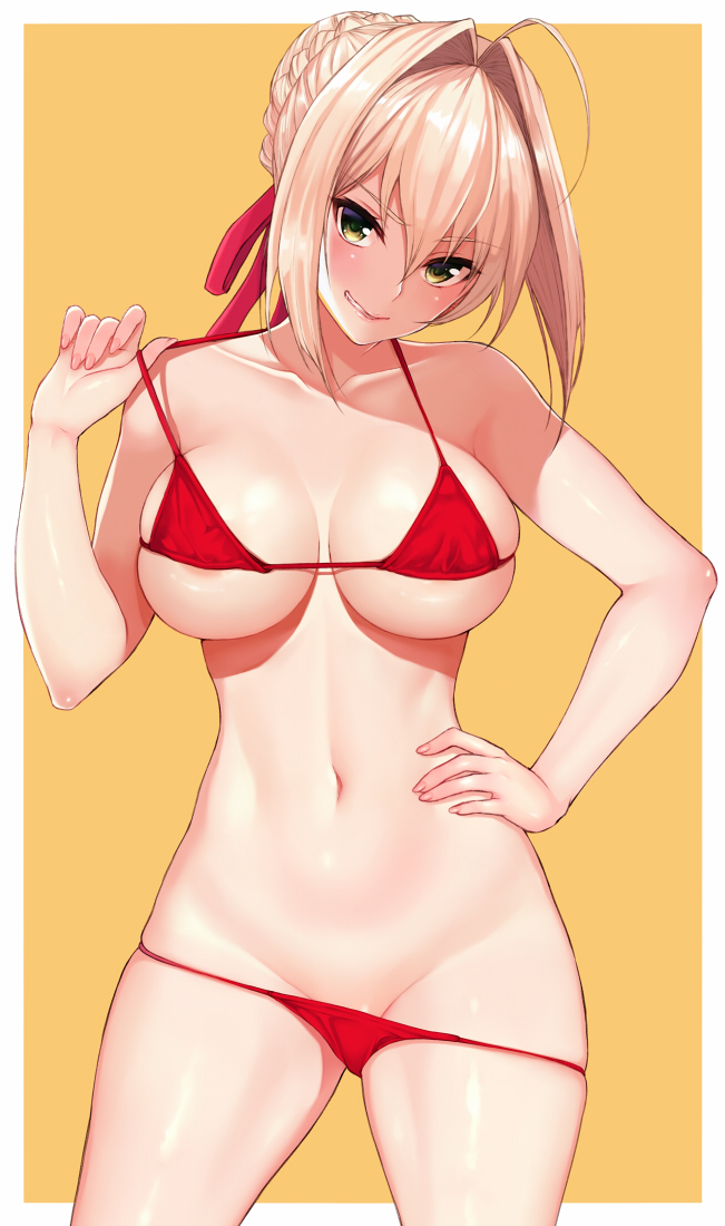 nero claudius (fate and 1 more) drawn by cocq_taichou