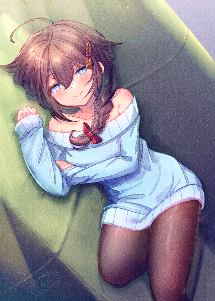 shigure and shigure kai ni (kantai collection) drawn by ittokyu