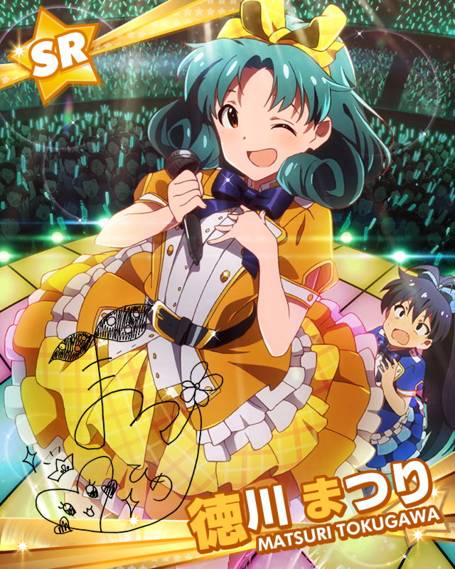 ganaha hibiki and tokugawa matsuri (idolmaster and 1 more)