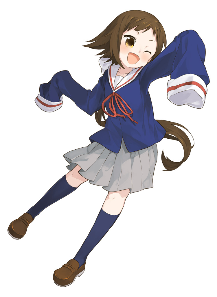 mitsumine mashiro (mikakunin de shinkoukei) drawn by fuyu_(fuyunomi)