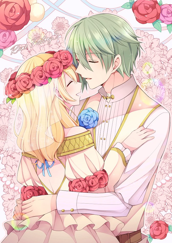 alice and martin (rune factory and 1 more) drawn by mini_mamu