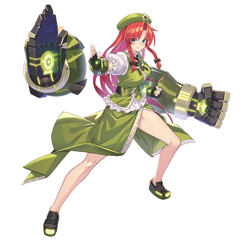 hong meiling (touhou and 1 more) drawn by takamine_nadare