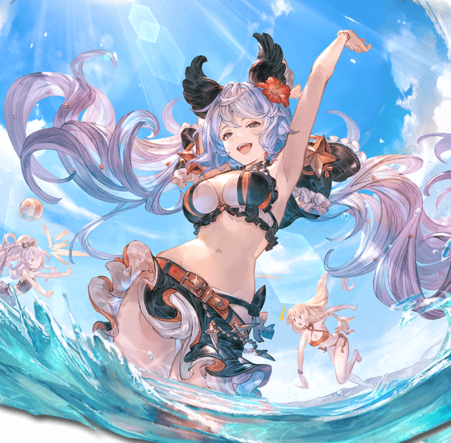 medusa, satyr, and athena (granblue fantasy and 1 more) drawn by minaba_hideo