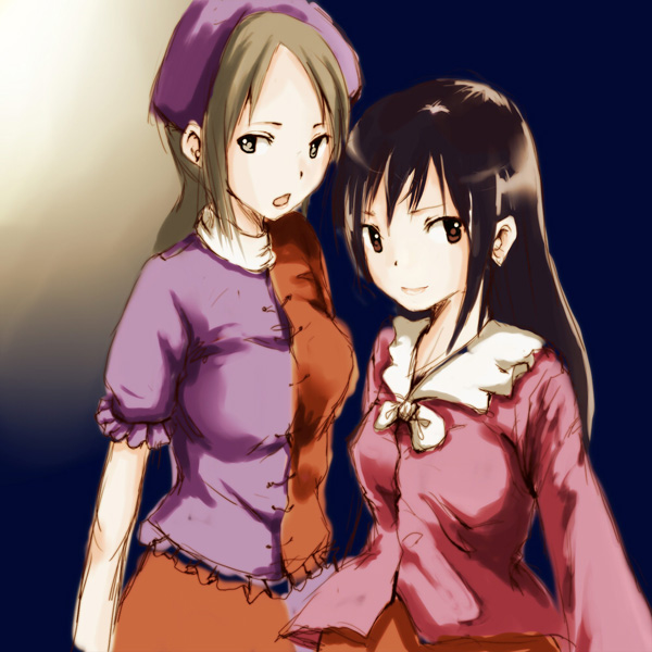 houraisan kaguya and yagokoro eirin (touhou) drawn by yae_(mono110)