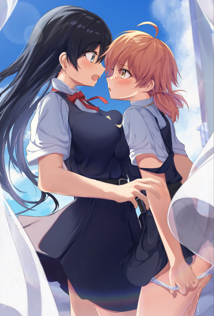 koito yuu and nanami touko (yagate kimi ni naru) drawn by suzushi_moruto