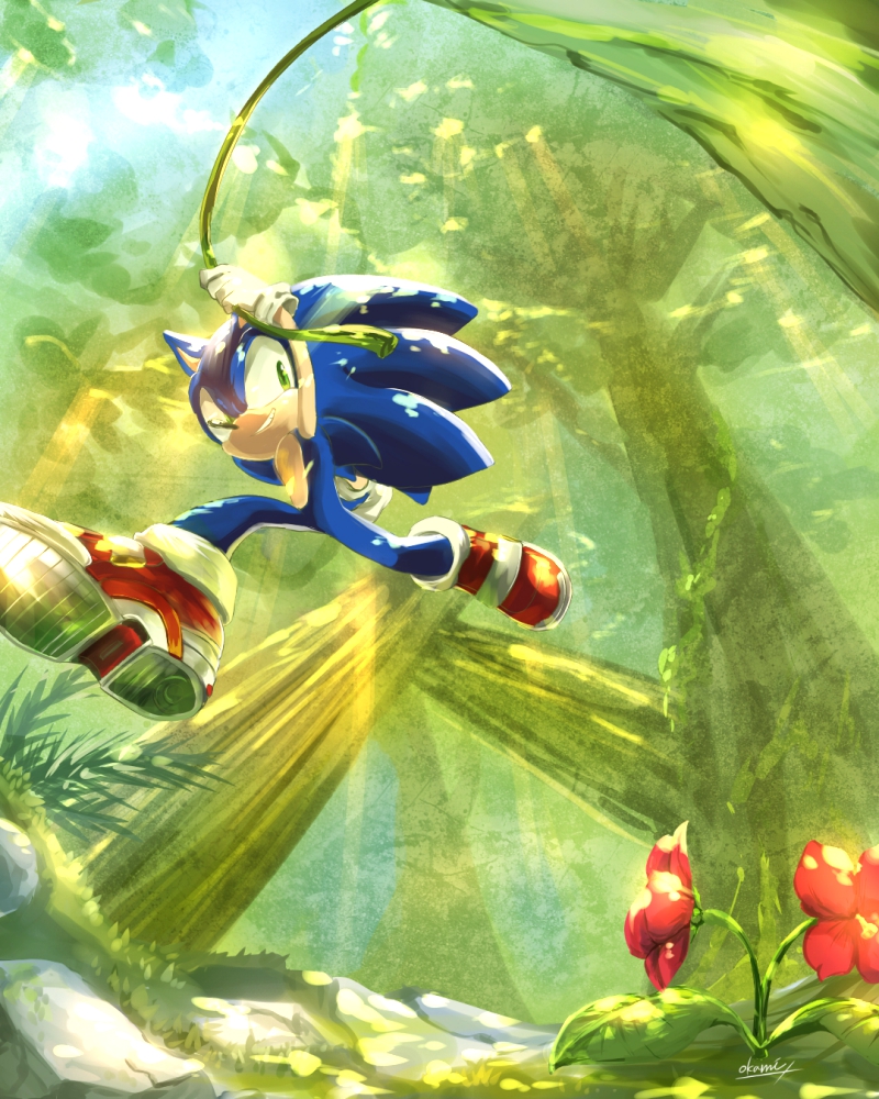 sonic the hedgehog (sonic and 1 more) drawn by tondamanuke