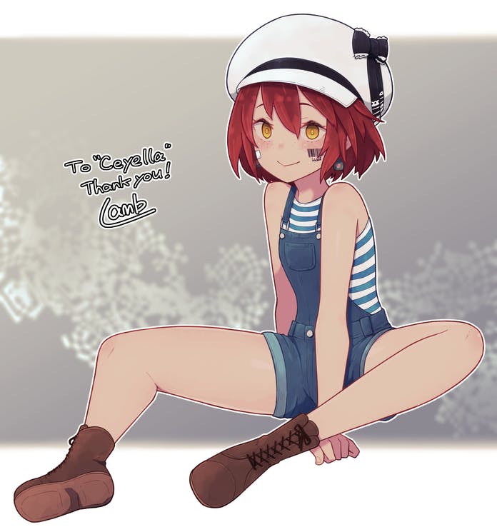 original and 2 more drawn by lamb-oic029