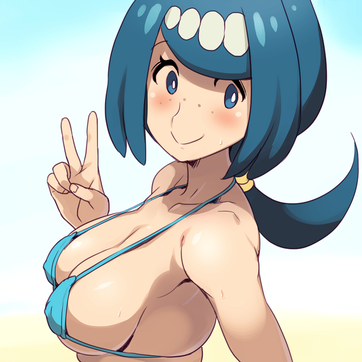 lana's mother (pokemon and 1 more) drawn by ero_kaeru