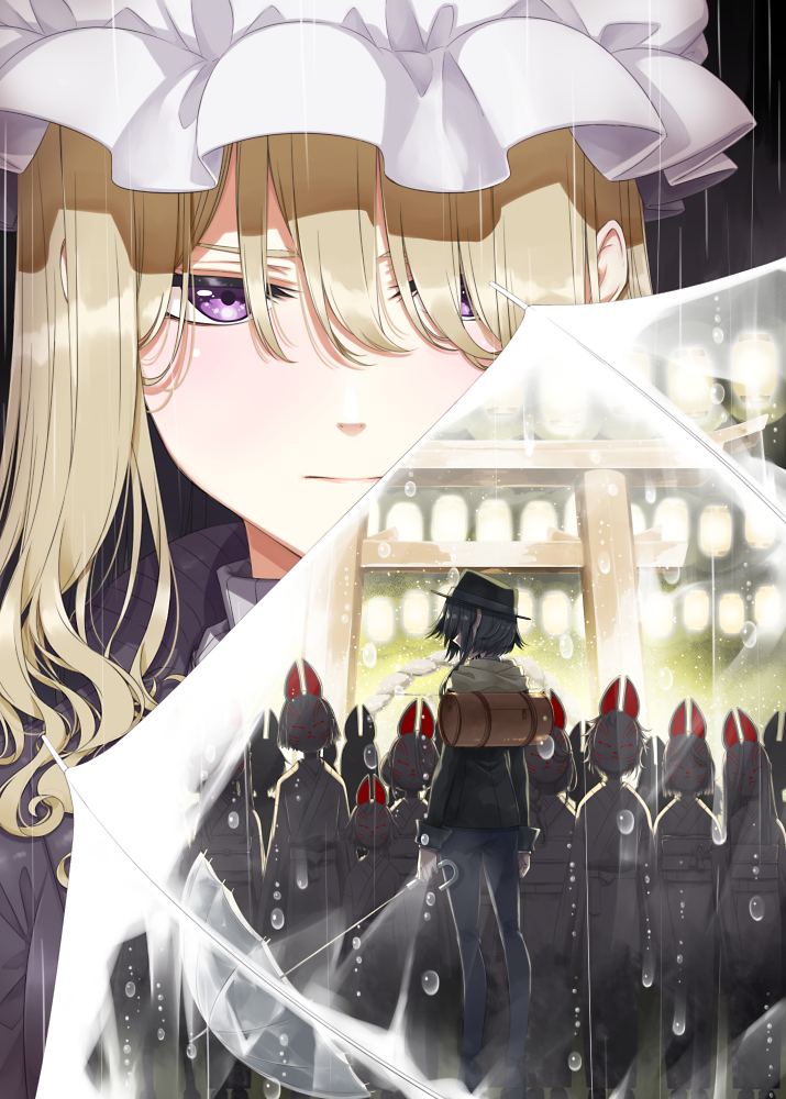 usami renko and maribel hearn (touhou) drawn by sakuraba_yuuki