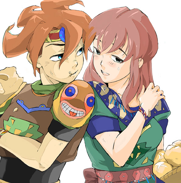 ark and elle (tenchi souzou) drawn by tenshou_ryuu_(gensou_ryuukan)