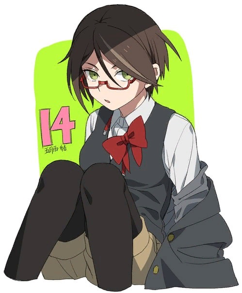 samidare yui (danganronpa and 1 more) drawn by okuragon
