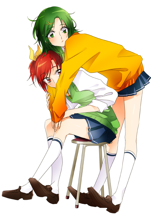 midorikawa nao and hino akane (precure and 1 more) drawn by tima