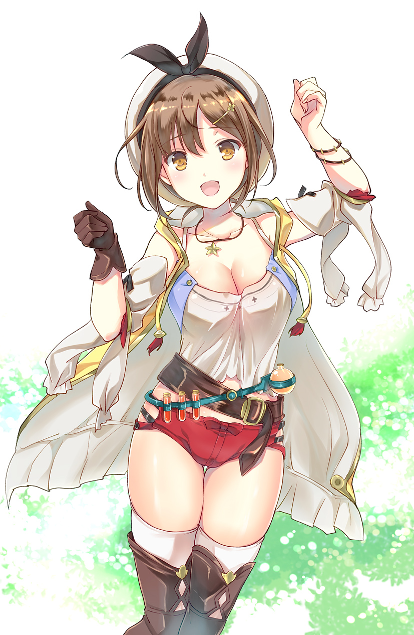 reisalin stout (atelier and 2 more) drawn by satou_satoru