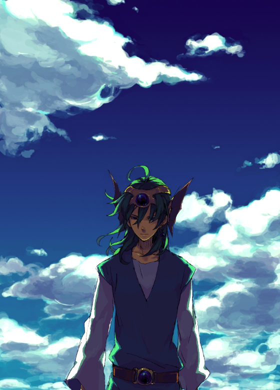 hero (dragon quest and 1 more) drawn by ebira