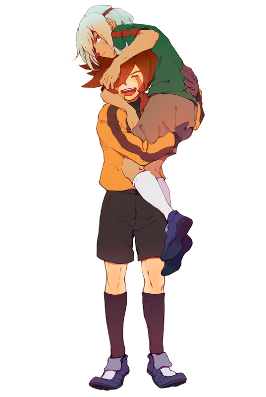 sakuma jirou and genda koujirou (inazuma eleven) drawn by suzu_mo