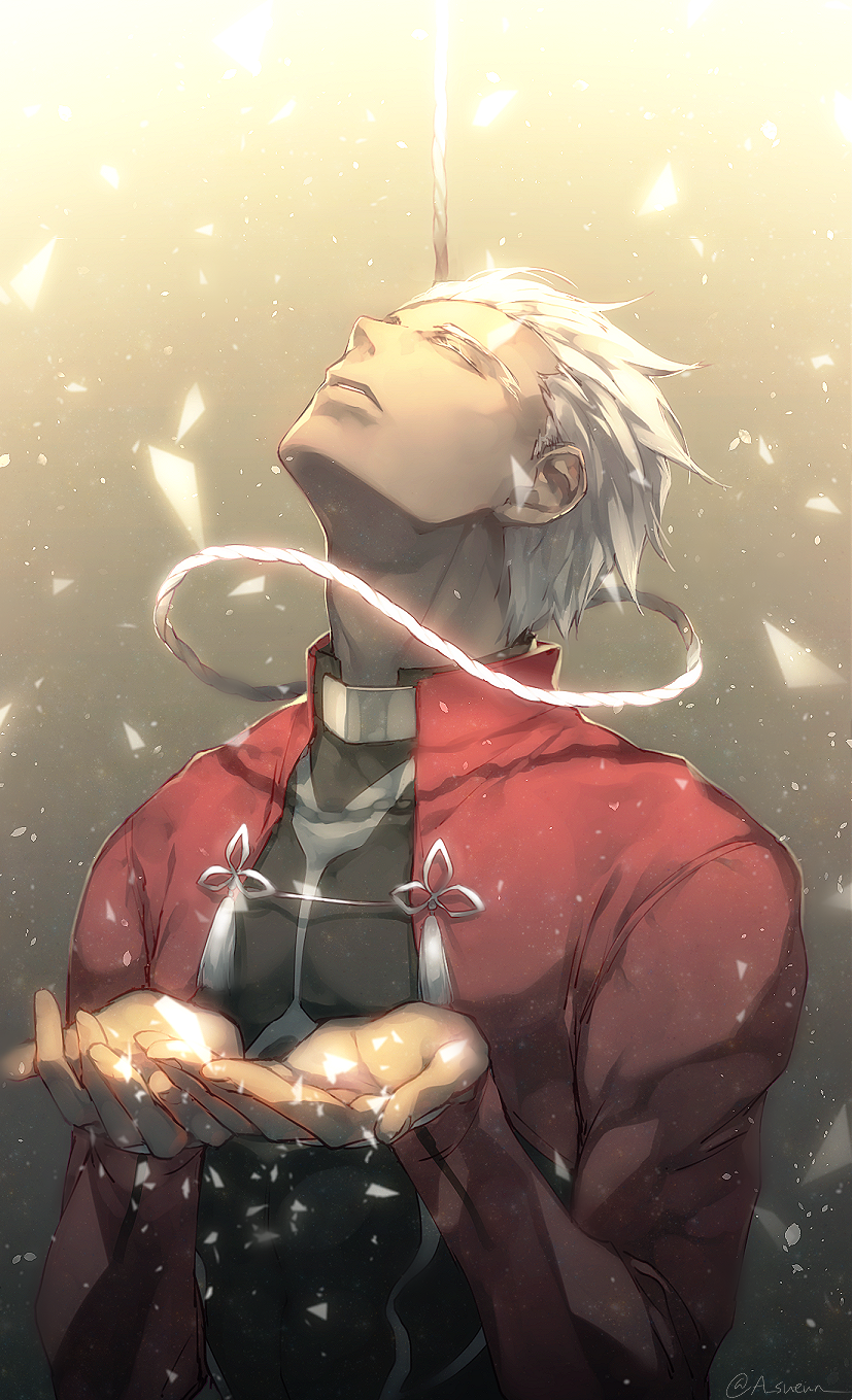 archer (fate and 1 more) drawn by h_sueun