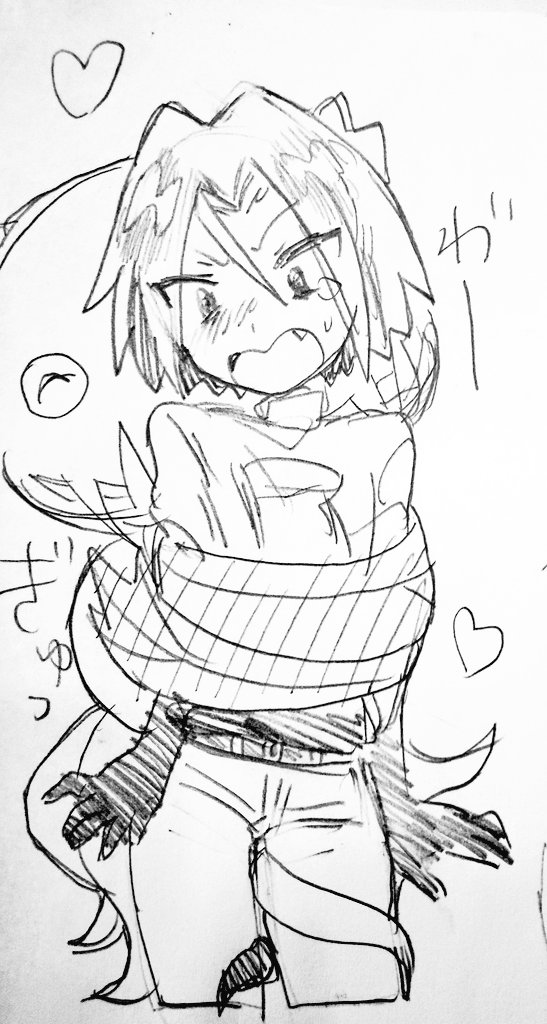 james and carnivine (pokemon and 1 more) drawn by ameya_(okemu_ame)