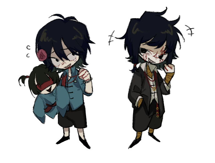 ziche fuzhao and fu shun (touqi guaitan) drawn by hongdousuannai57953