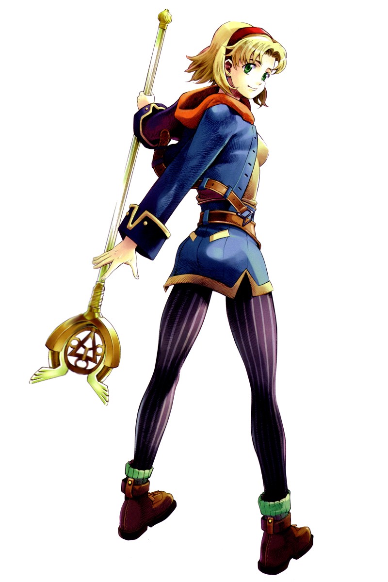 cecilia lynne adelhyde (wild arms and 1 more) drawn by ooba_wakako