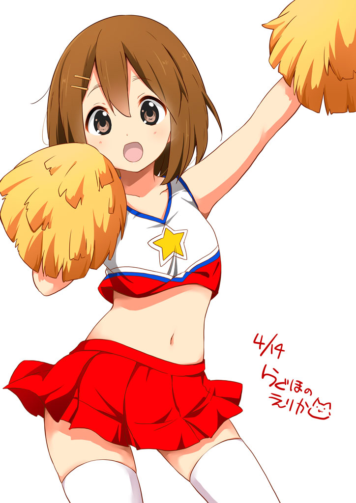 hirasawa yui (k-on!) drawn by ragho_no_erika