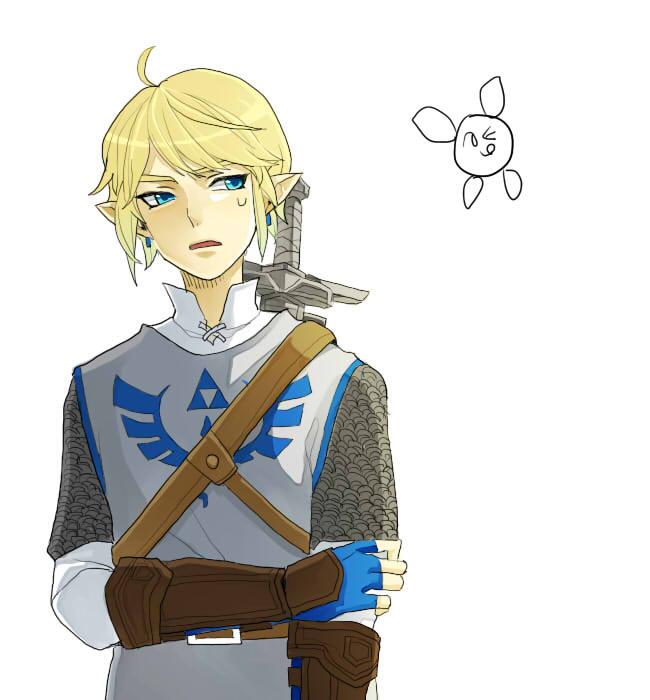 link (the legend of zelda and 1 more) drawn by rinkyu