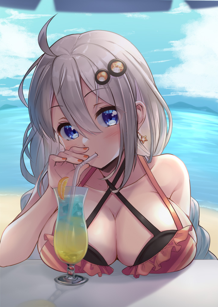 kizuna akari (vocaloid and 1 more) drawn by tenneko_yuuri