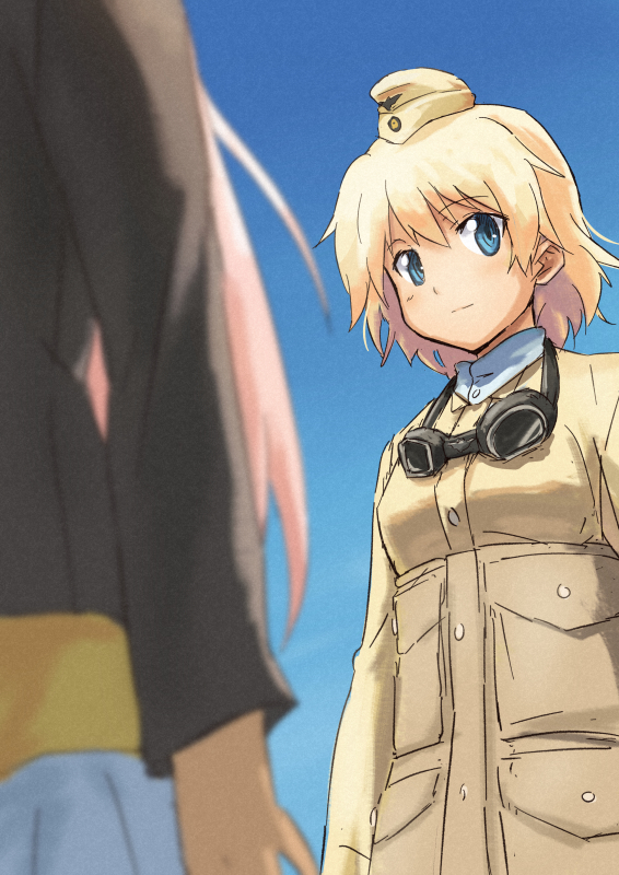 hanna-justina marseille and raisa pottgen (world witches series and 1 more) drawn by shibasaki_shouji