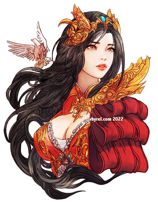 garnet til alexandros xvii (final fantasy and 1 more) drawn by vhyrel