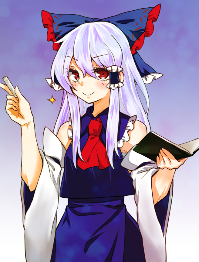 hakurei reimu and kamishirasawa keine (touhou) drawn by kaya_rio