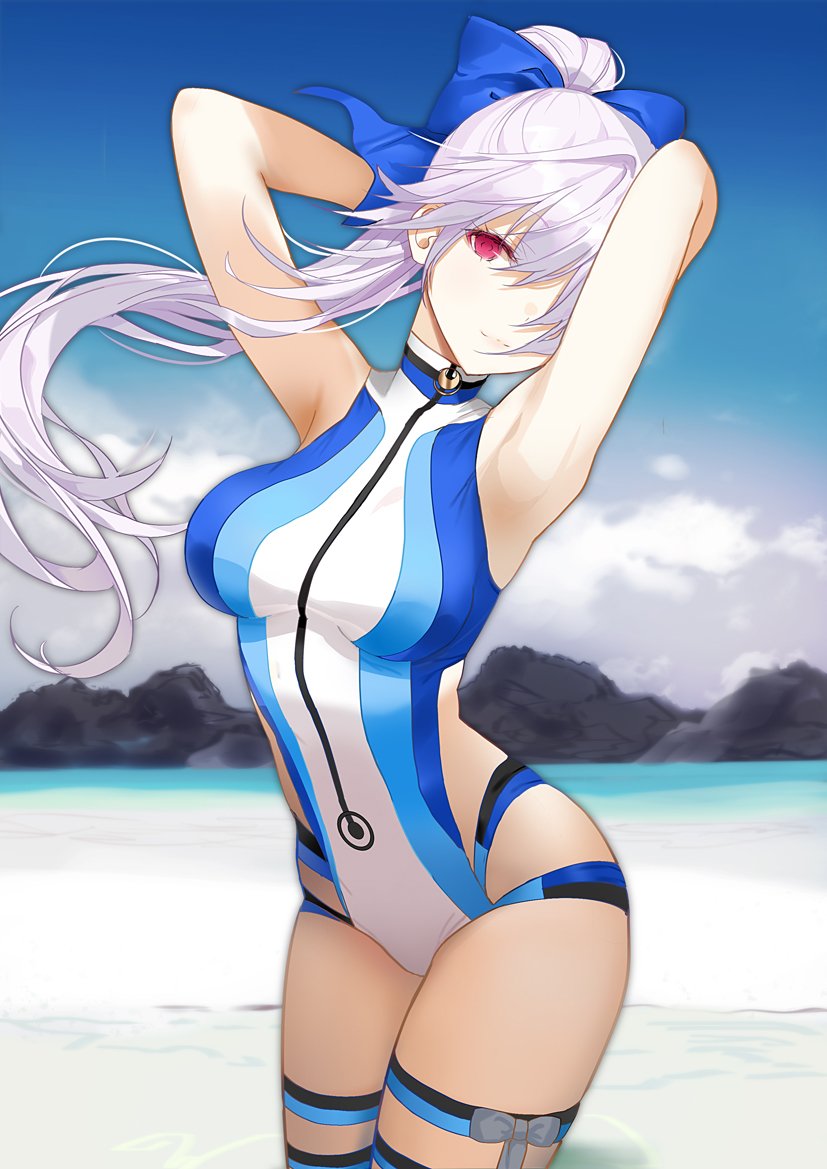 tomoe gozen (fate and 1 more) drawn by lloule
