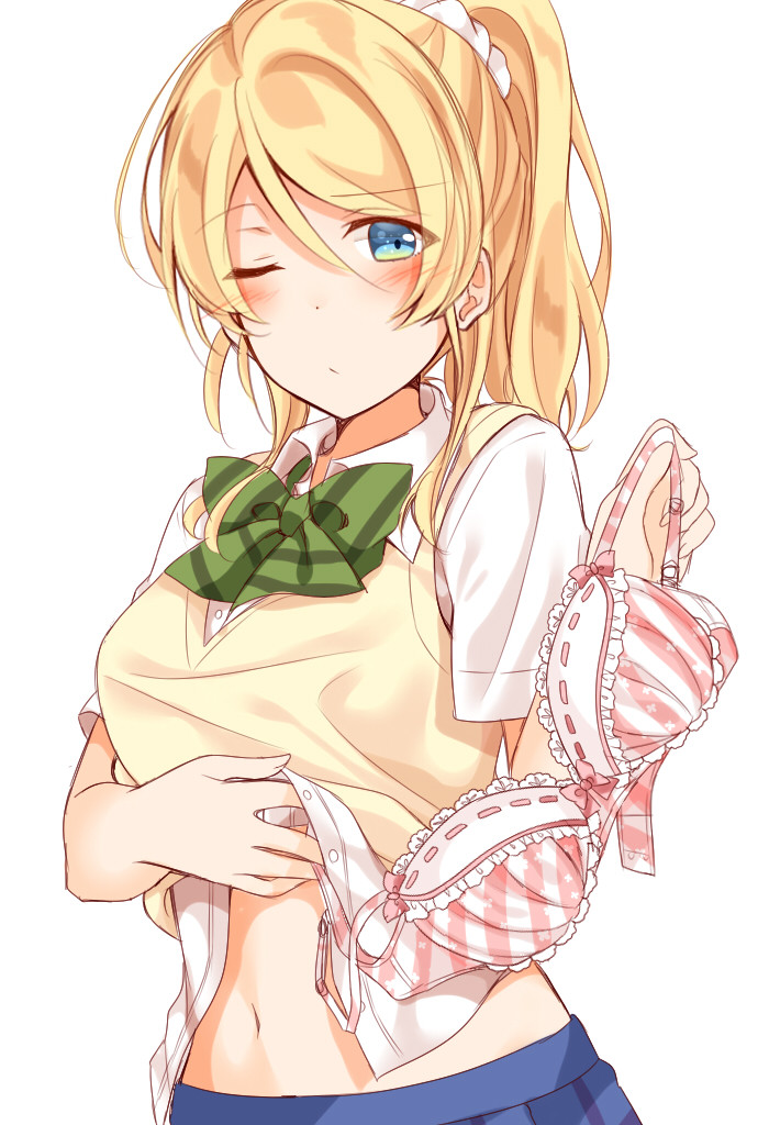 ayase eli (love live! and 1 more) drawn by mogu_(au1127)