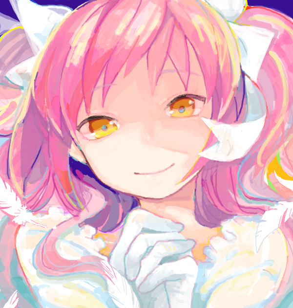 kaname madoka and ultimate madoka (mahou shoujo madoka magica) drawn by hiyoko_kantei_nau
