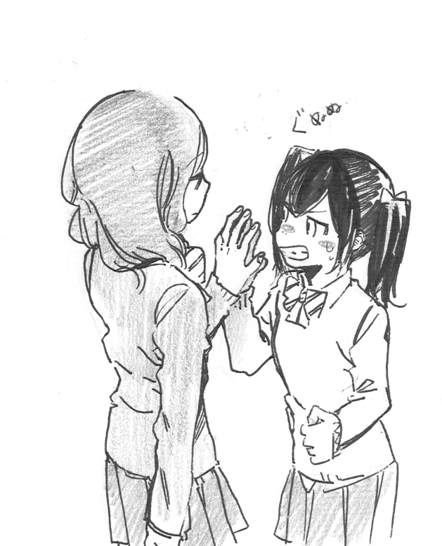nishikino maki and yazawa nico (love live! and 1 more) drawn by tamagogogo