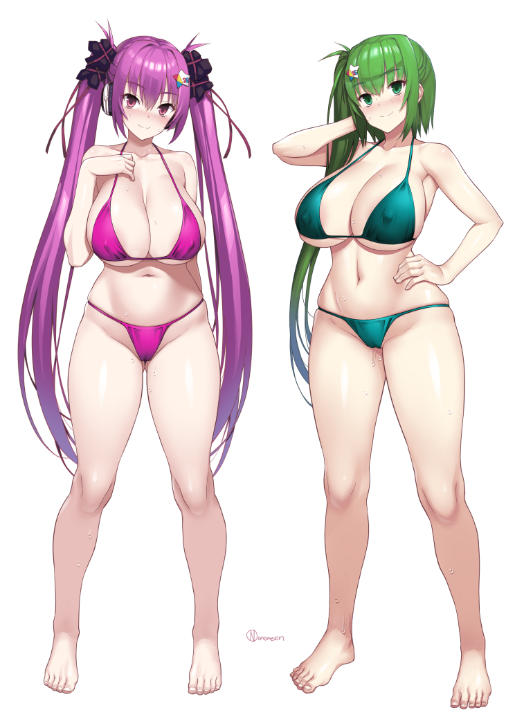 mizushiro celica and kitami erika (bemani and 1 more) drawn by onomeshin
