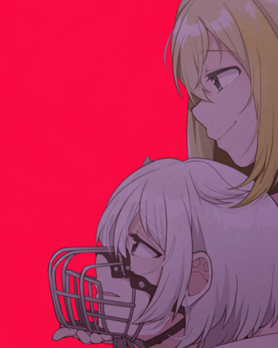 alina gray and azusa mifuyu (mahou shoujo madoka magica and 1 more) drawn by ilhi