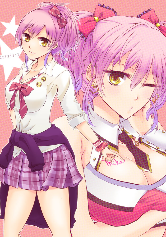 jougasaki mika (idolmaster and 1 more) drawn by ryosesanzui
