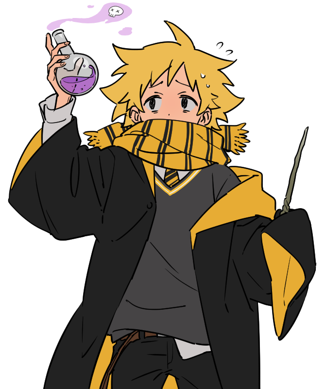 tweek tweak (wizarding world and 2 more) drawn by ten_(lu2948d)