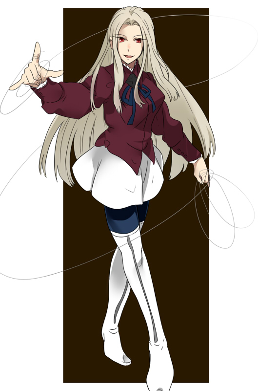 irisviel von einzbern (fate and 1 more) drawn by jirafu