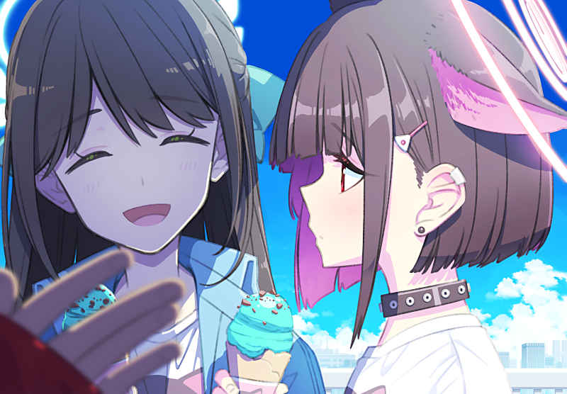 kazusa, airi, and yoshimi (blue archive) drawn by sakuraba_yuuki