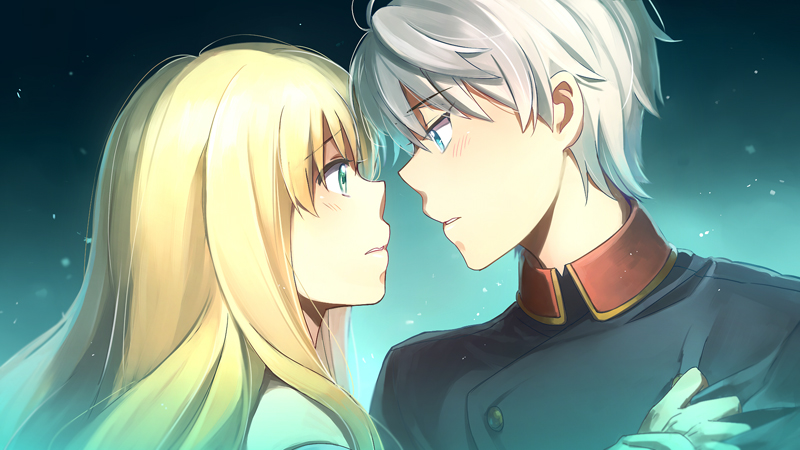 slaine troyard and asseylum vers allusia (aldnoah.zero) drawn by aki_(neyuki41028)