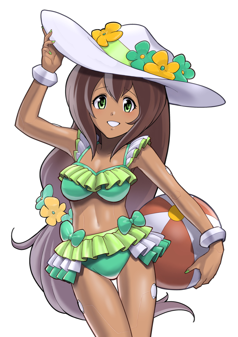 iris and swimsuit iris (mega man and 2 more) drawn by hypericum_(mppv1862)