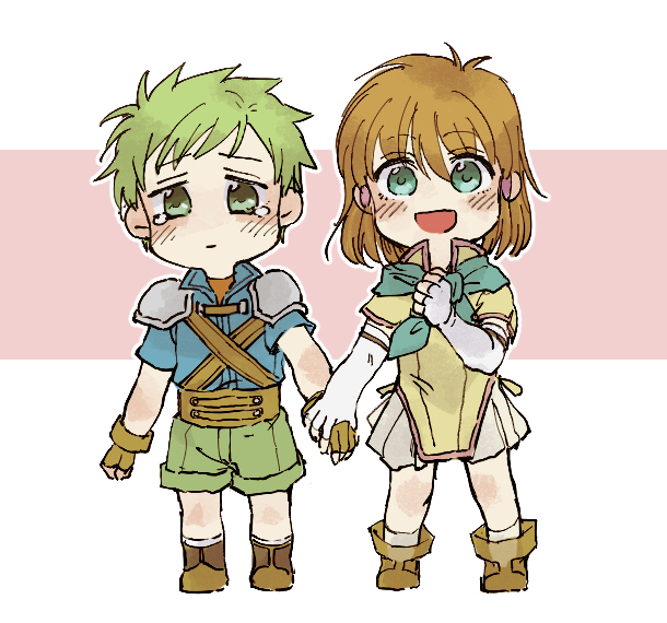 mist and rolf (fire emblem and 1 more) drawn by nmnm_bbb