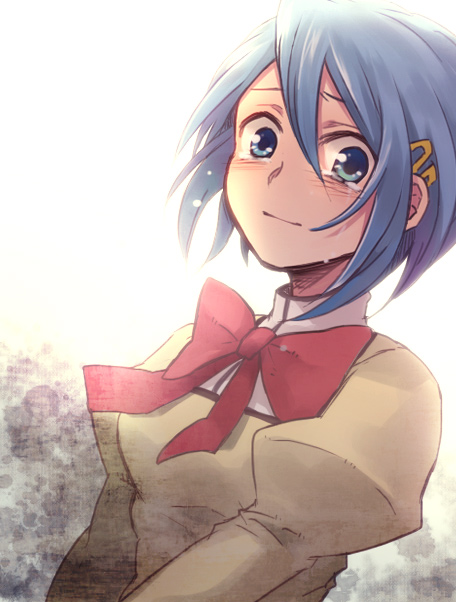 miki sayaka (mahou shoujo madoka magica) drawn by potechi_norisio