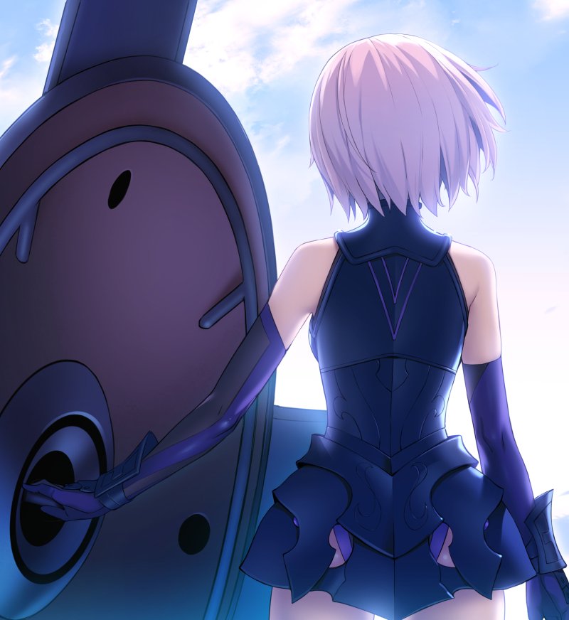 mash kyrielight (fate and 1 more) drawn by yangsion