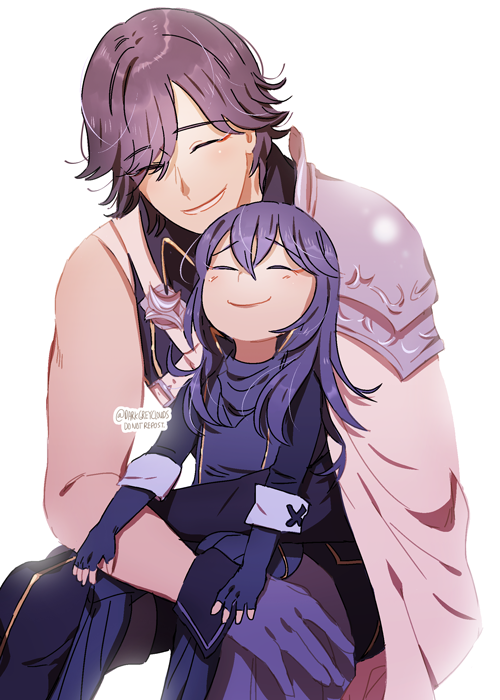 lucina and chrom (fire emblem and 1 more) drawn by darkgreyclouds