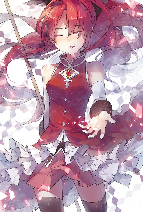 sakura kyoko (mahou shoujo madoka magica) drawn by rella