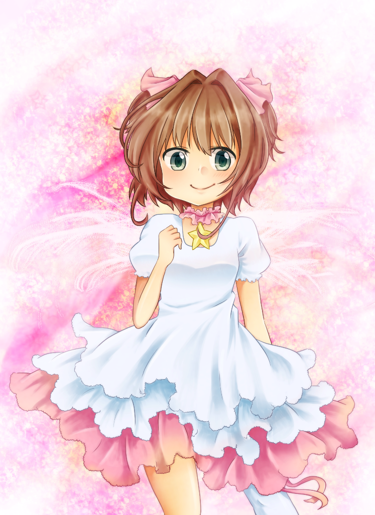 kinomoto sakura (cardcaptor sakura) drawn by yuunagi_konoha