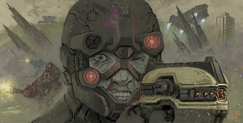 eve online and 1 more drawn by hannes_radke