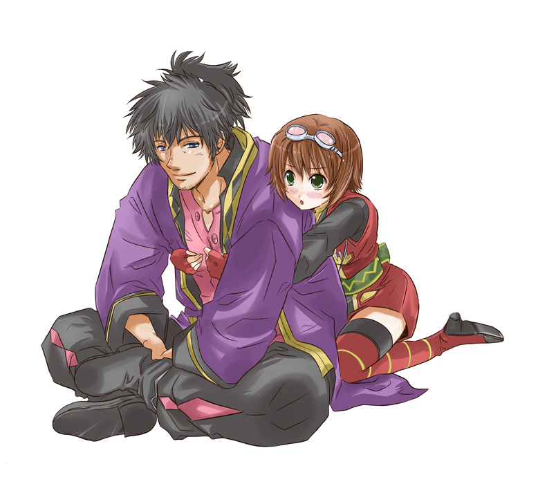 rita mordio and raven (tales of and 1 more) drawn by motoyamada