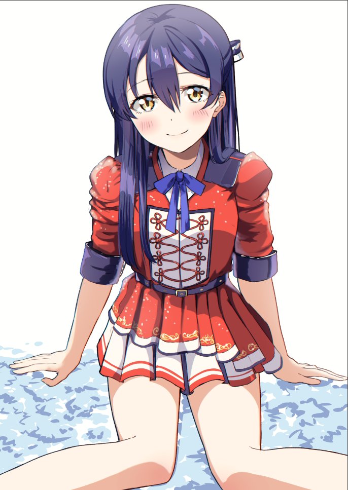 sonoda umi (love live! and 1 more) drawn by shaka_(staito0515)